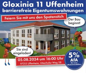 Spatenstich in Uffenheim am 05.08.24
